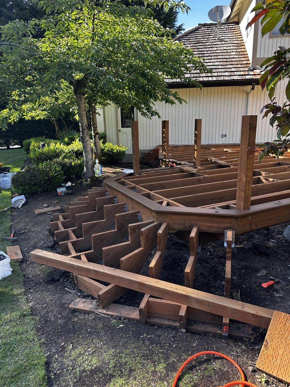 Modern Wraparound Porch & Deck - Slide 2