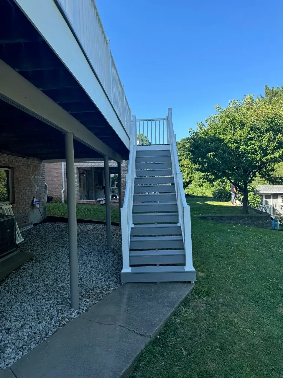Full Deck Resurfacing & Railing