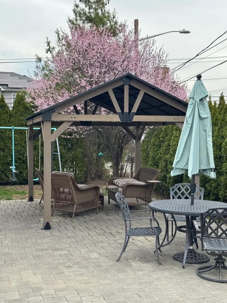 Heavy Timber Backyard Pavilion